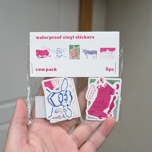5pc Waterproof Sticker Pack