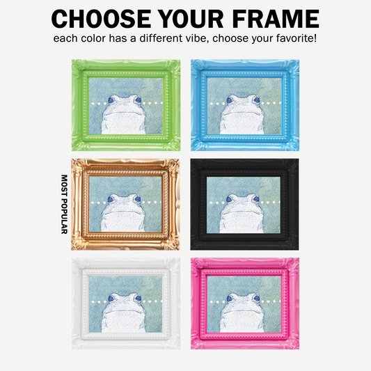 ... Frog Watercolor Print