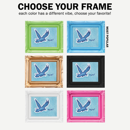 Bye Crow Watercolor Print