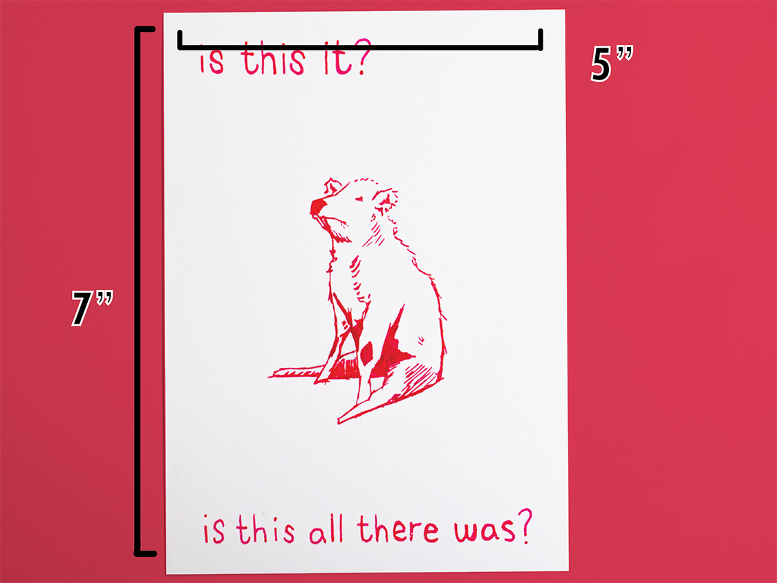 Is This It? Art Print 5x7