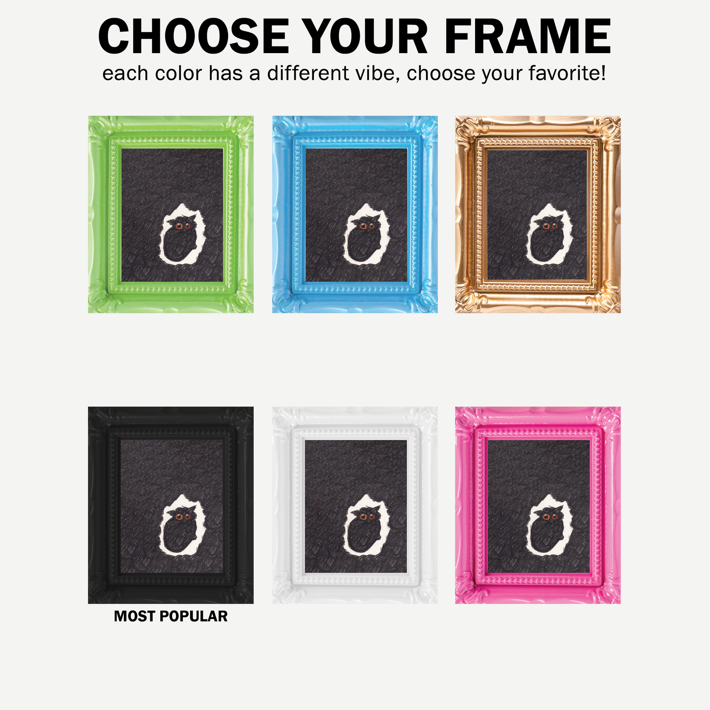 Help Black Mini Art Print