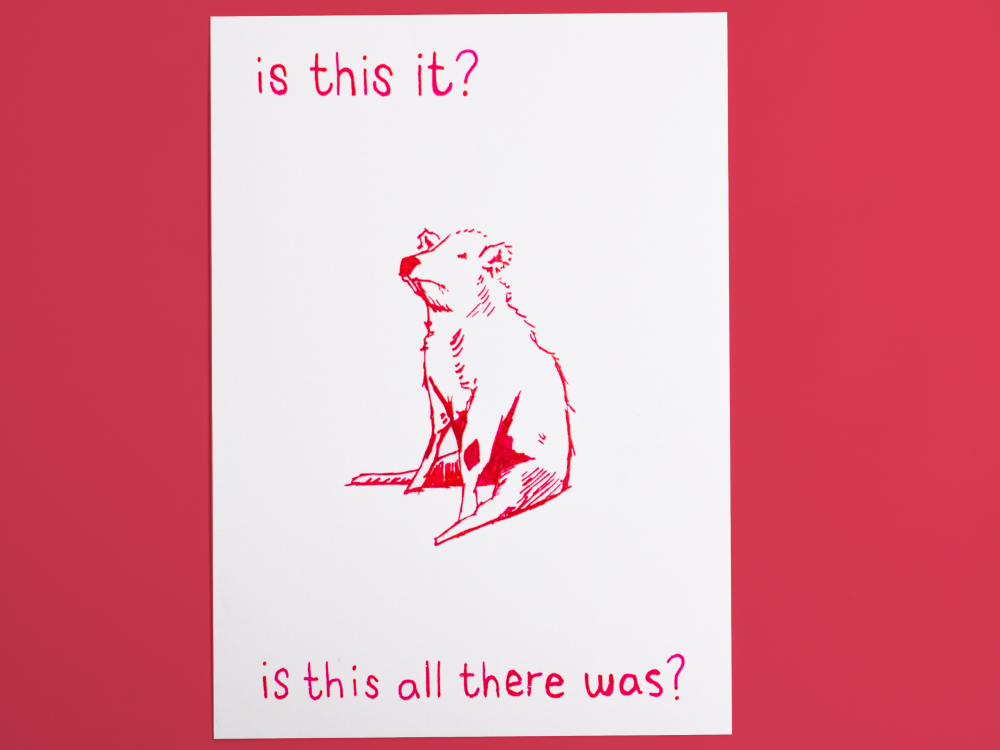 Is This It? Art Print 5x7